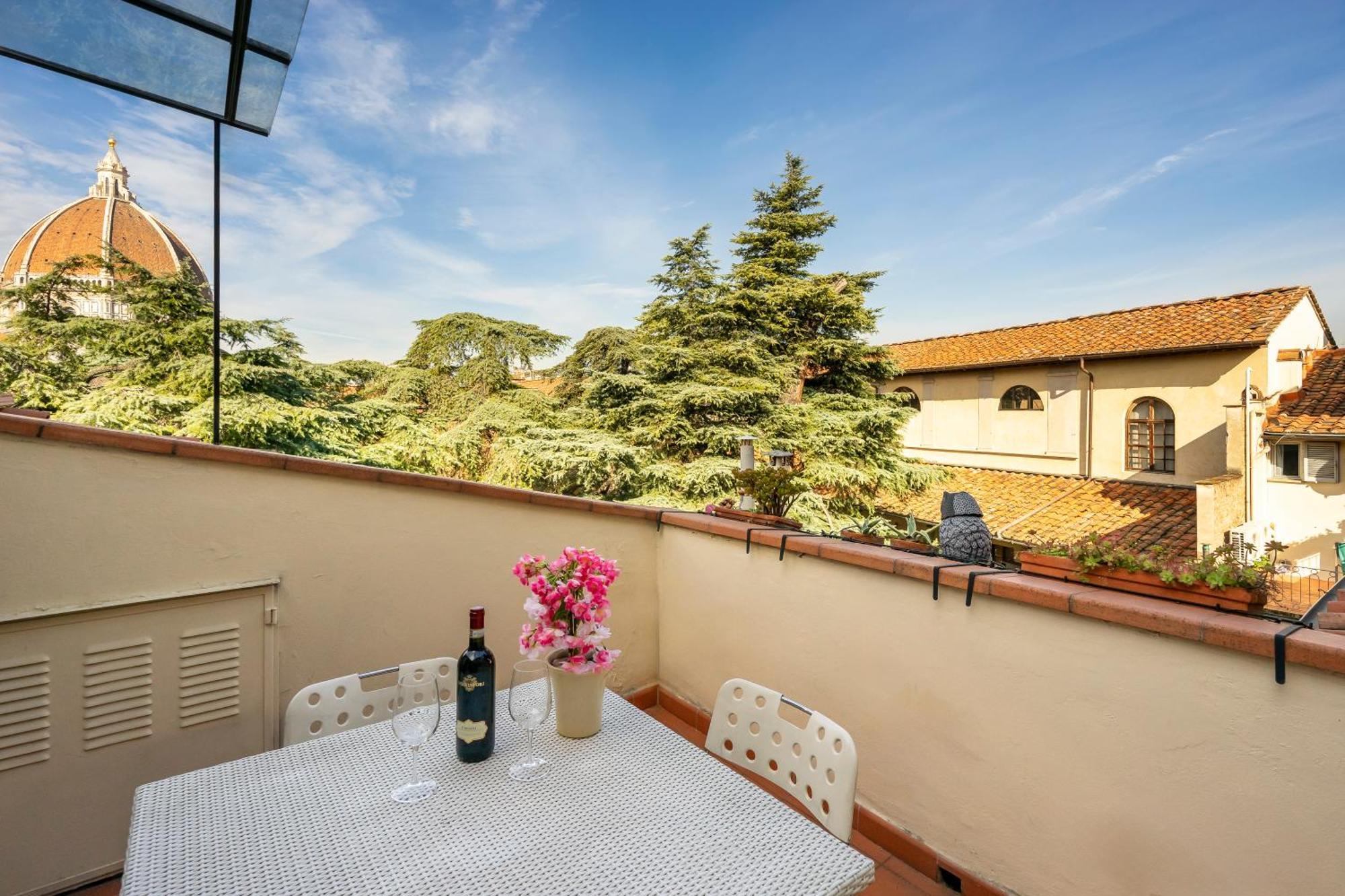 Penthouse Le Terrazze Duomo view Lejlighed Firenze Eksteriør billede