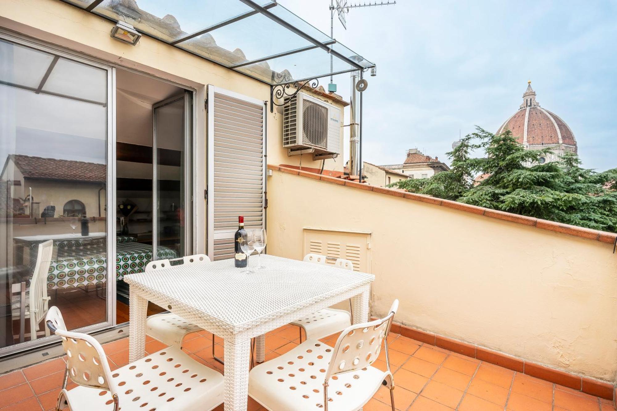 Penthouse Le Terrazze Duomo view Lejlighed Firenze Eksteriør billede